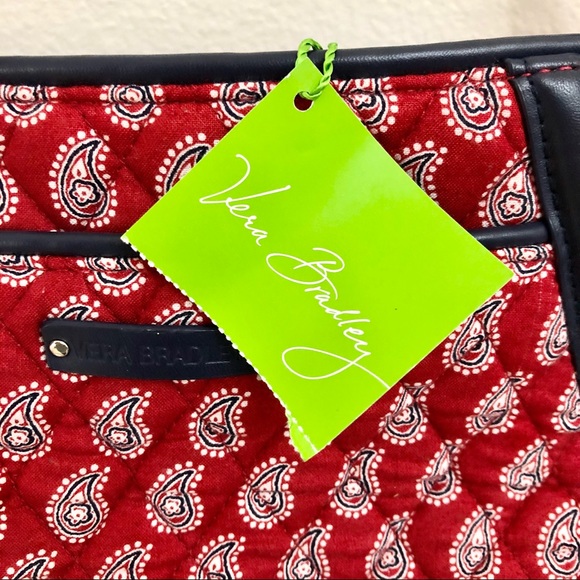NWT Vera Bradley Trimmed Trapeze Crossbody Purse - Picture 5 of 8